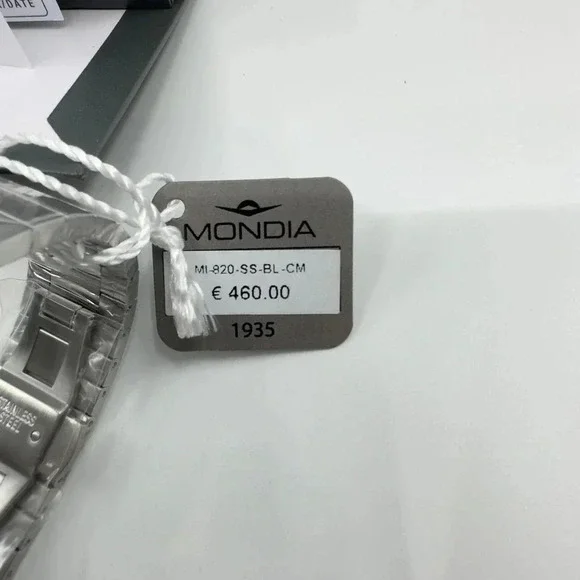 Mondia Mens Wristwatch Madison Forma 820 Stainless Steel Silver MI-820-SS-BL-CM - Picture 6 of 10